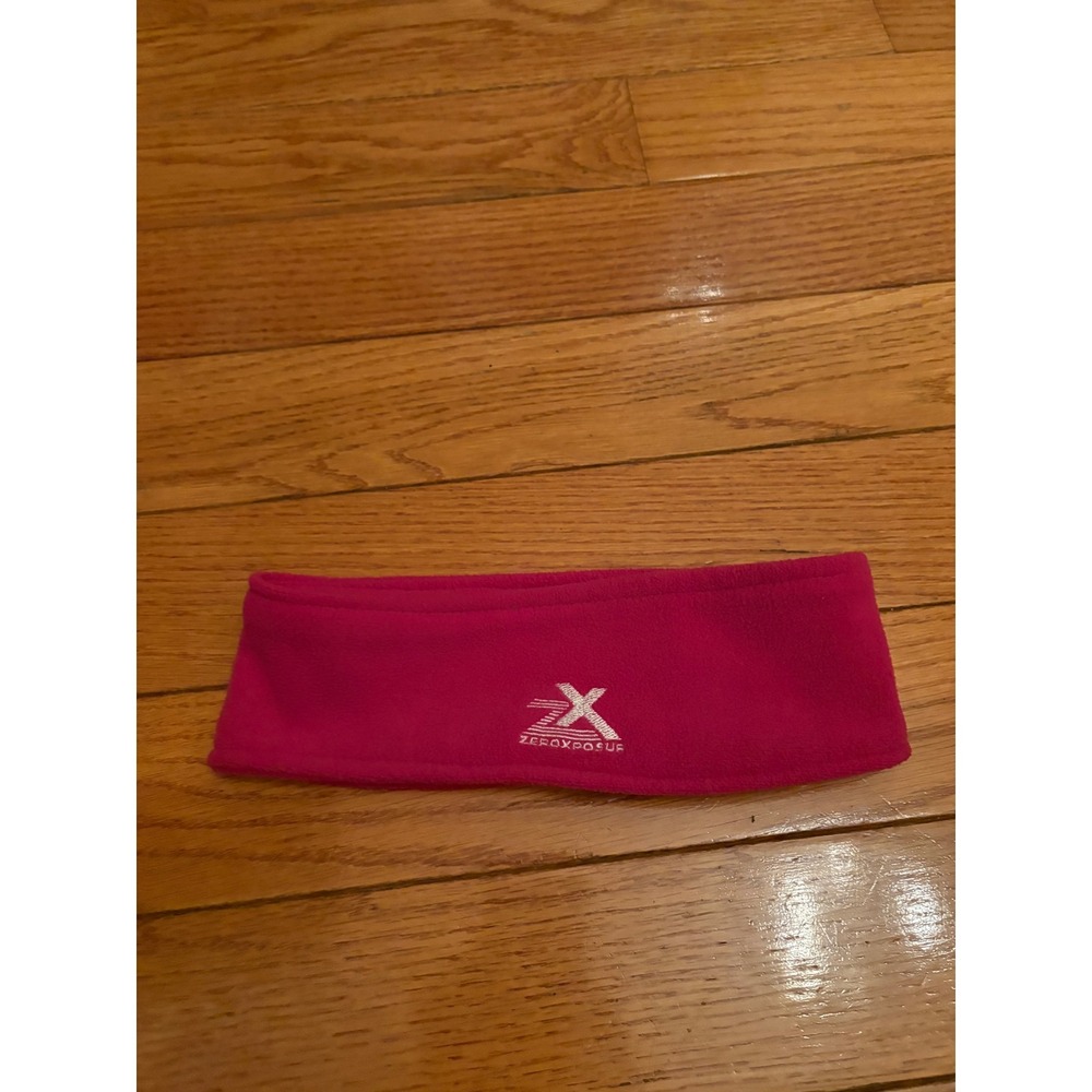ZeroXposur Pink Fleece Headband Ear Warmer Adjustable One Size